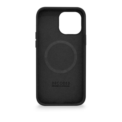 Decoded AntiMicrobial Silicone Backcover iP 14 Pro Max Charcoal