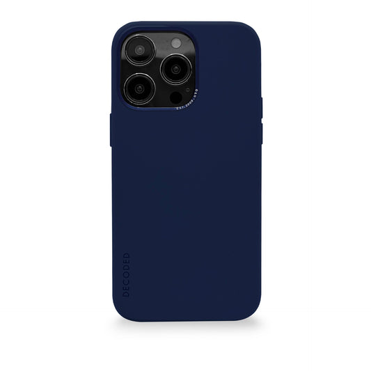 Decoded AntiMicrobial Silicone Backcover iP14 Pro Max NavyPeony