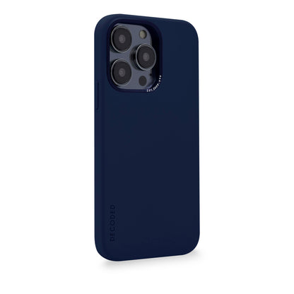 Decoded AntiMicrobial Silicone Backcover iP14 Pro Max NavyPeony