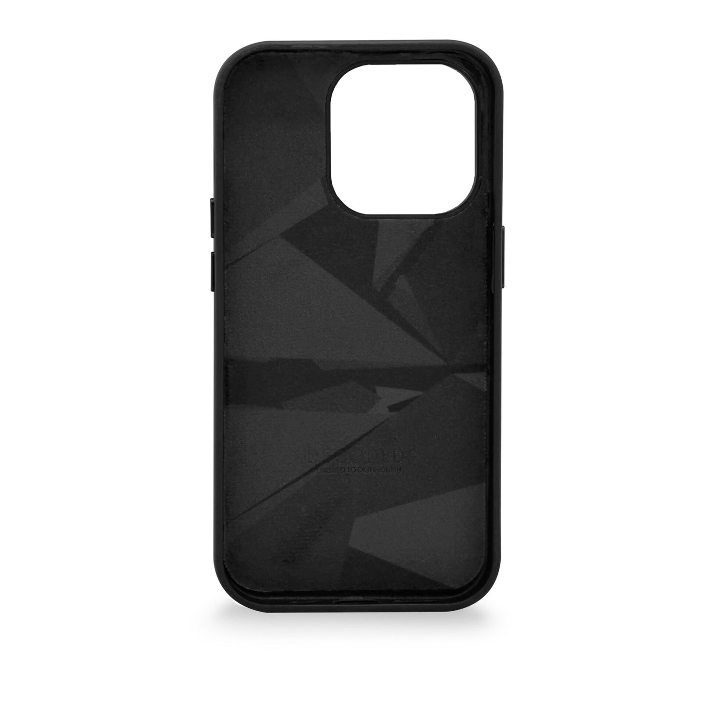 Decoded Leather Backcover iPhone 14 Pro Black