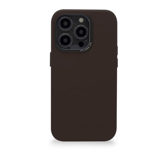 Decoded Leather Backcover iPhone 14 Pro Max Chocolate Brown