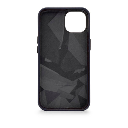Decoded Leather Backcover iPhone 14 Steel Blue