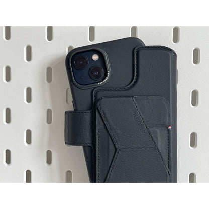 Decoded Leather Detachable Wallet iPhone 14 Plus Black