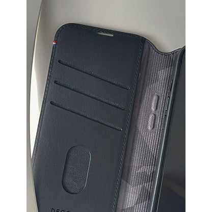 Decoded Leather Detachable Wallet iPhone 14 Pro Max Black