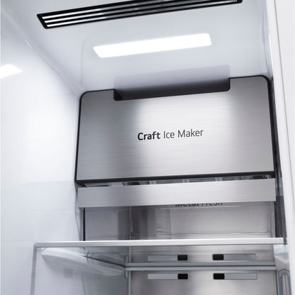 LG GSXB90MCDE Craft Ice InstaView Matt Black Steel