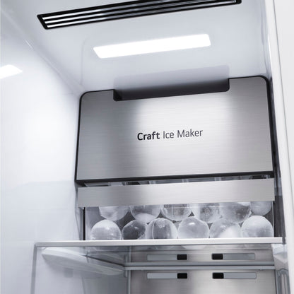 LG GSXB90MCDE Craft Ice InstaView Matt Black Steel