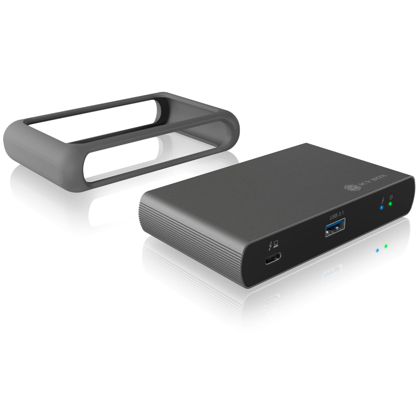 RaidSonic ICY BOX IB-HUB801-TB4 Thunderbolt 4 Type-C Hub