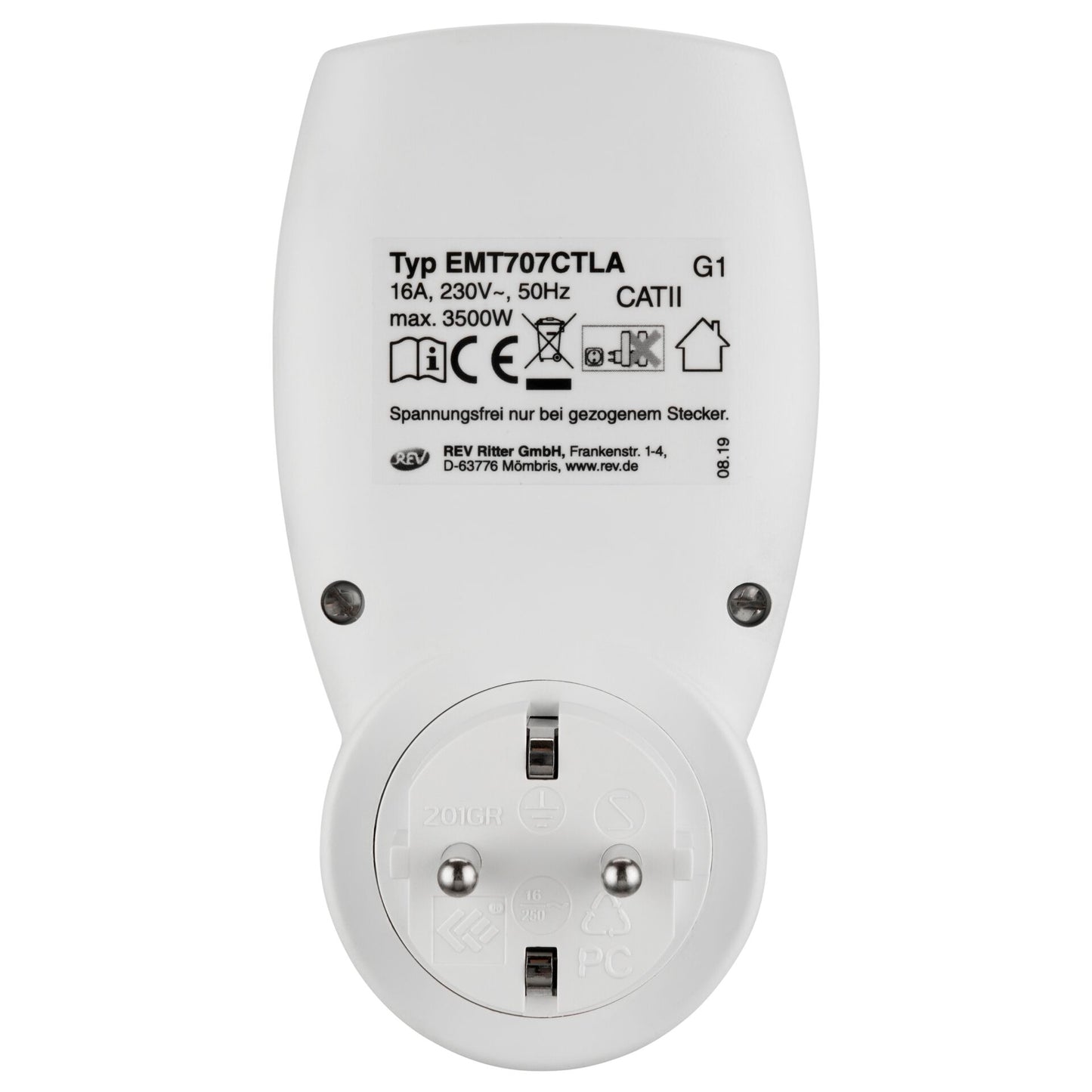 REV Energy Cost Measuring Device digital compact white