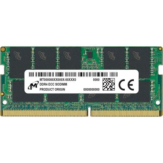 Micron 16GB DDR4-3200 ECC SODIMM 1Rx8 CL22