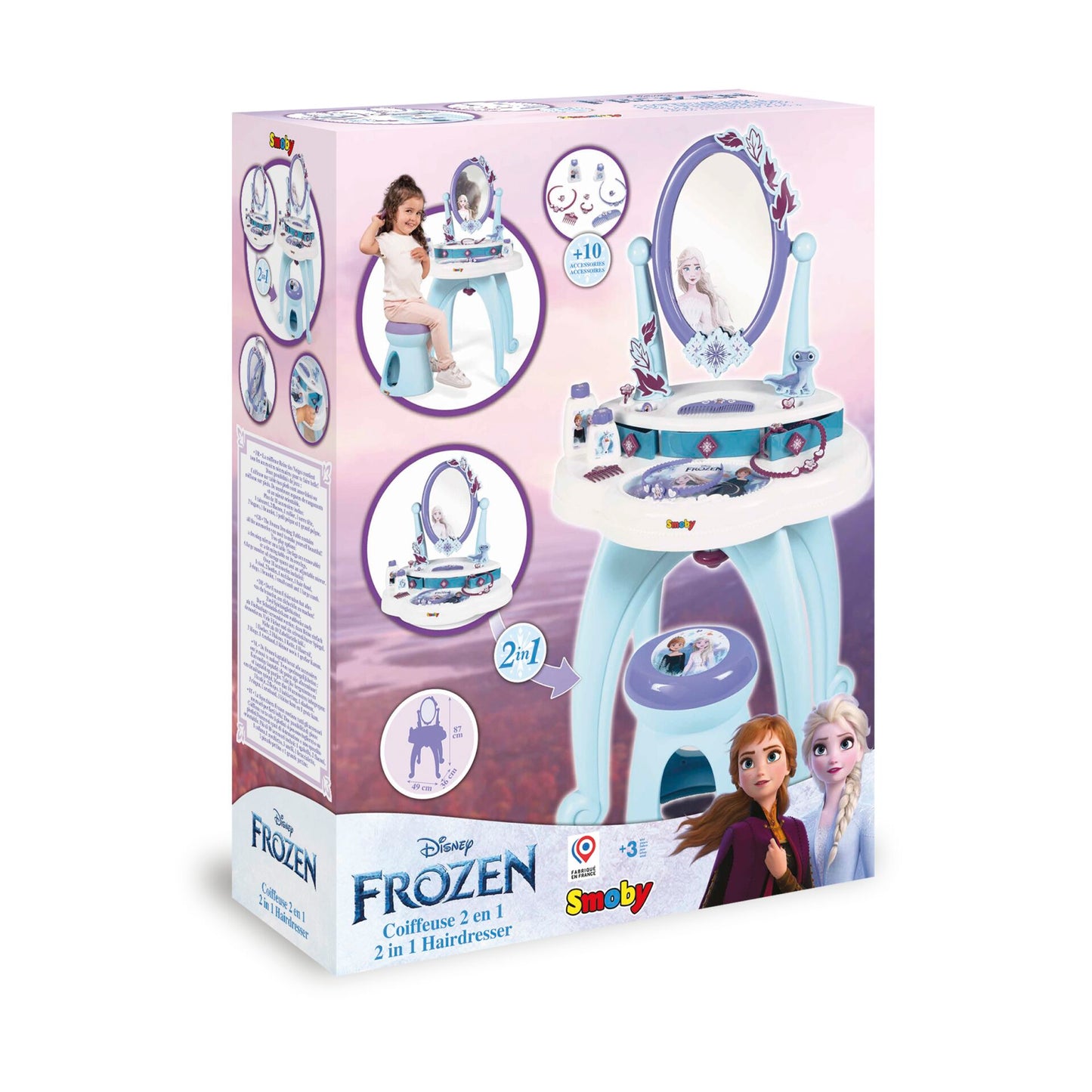 Smoby Frozen 2 in 1 Dressing Table