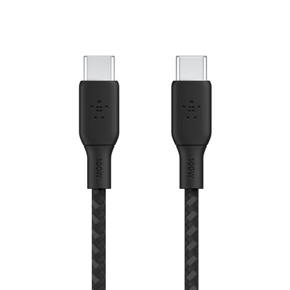 Belkin braided USB-C/USB-C Cable 100W 2m black CAB014bt2MBK