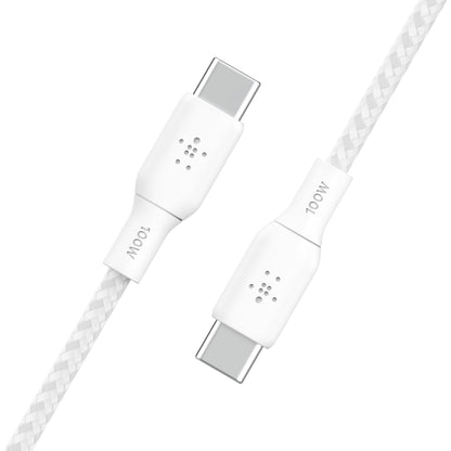 Belkin braided USB-C/USB-C Cable 100W 3m white CAB014bt3MWH