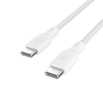 Belkin braided USB-C/USB-C Cable 100W 3m white CAB014bt3MWH