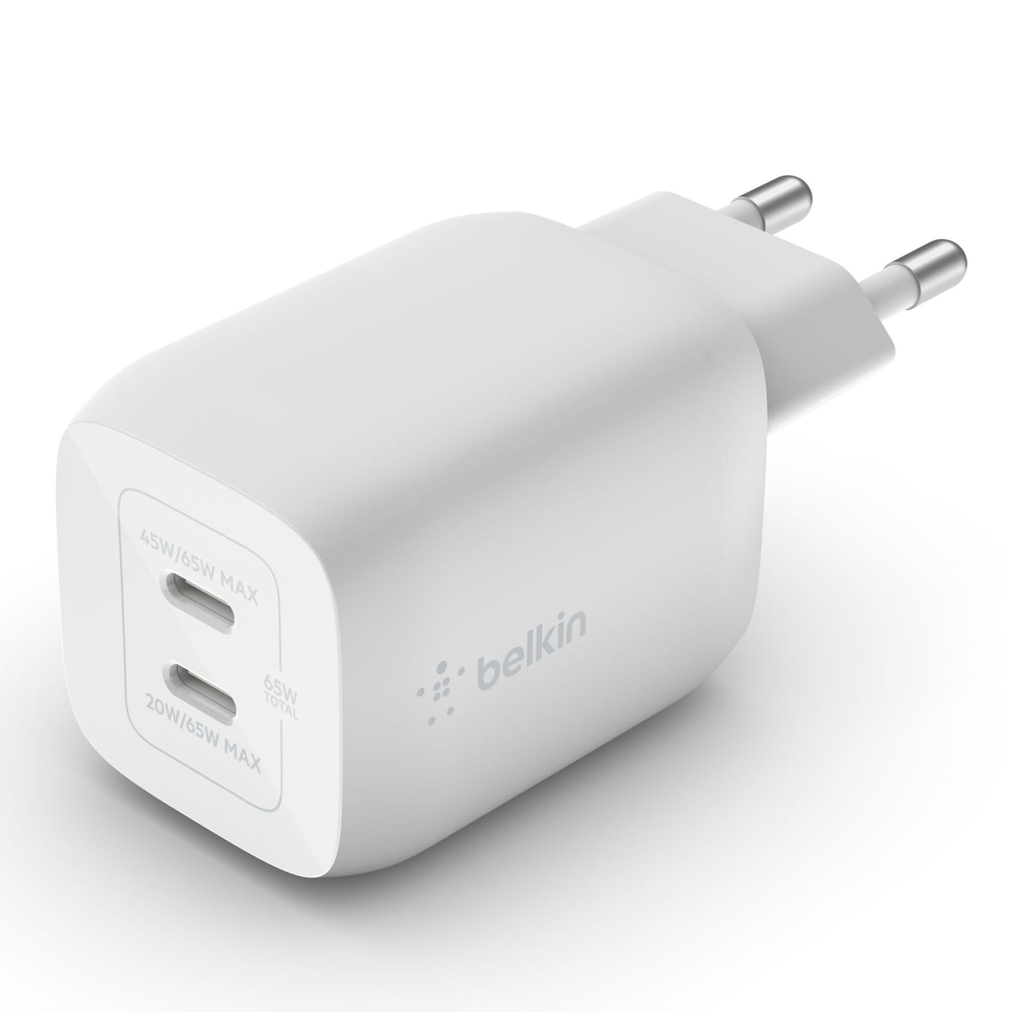 Belkin BOOST Charge 65W Dual PD USB-C + 2m Cable WCH013vf2MWH-B6