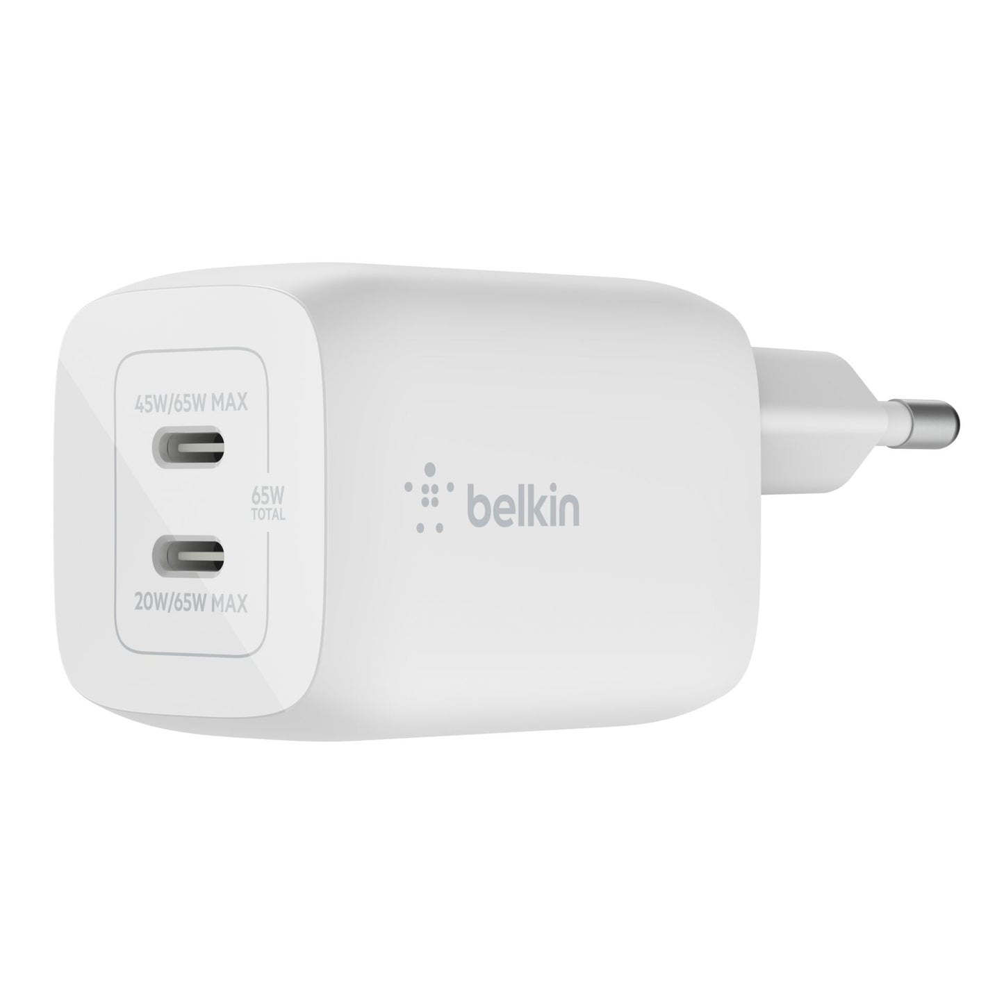 Belkin BOOST Charge 65W Dual PD USB-C + 2m Cable WCH013vf2MWH-B6