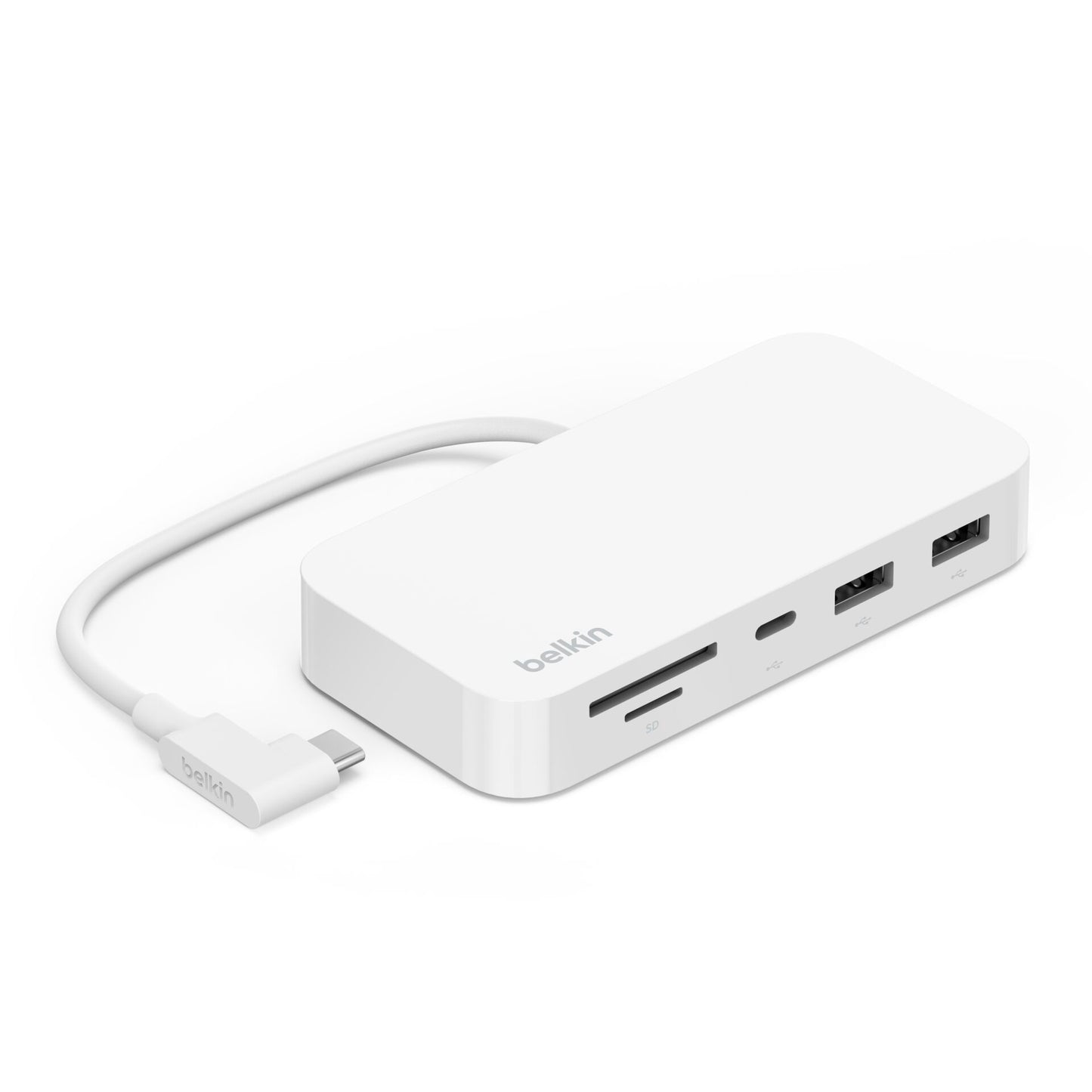 Belkin CONNECT USB-C 6-in-1 Multiport-Hub+ Holder INC011btWH