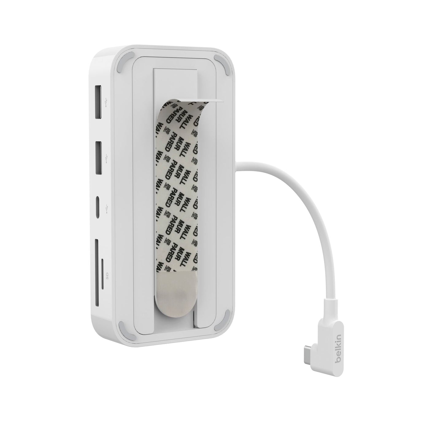 Belkin CONNECT USB-C 6-in-1 Multiport-Hub+ Holder INC011btWH