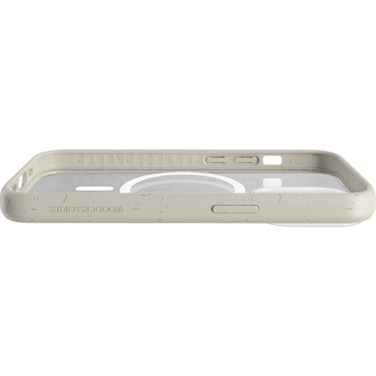 Woodcessories Clear Case MagSafe Offwhite iPhone 14 Pro