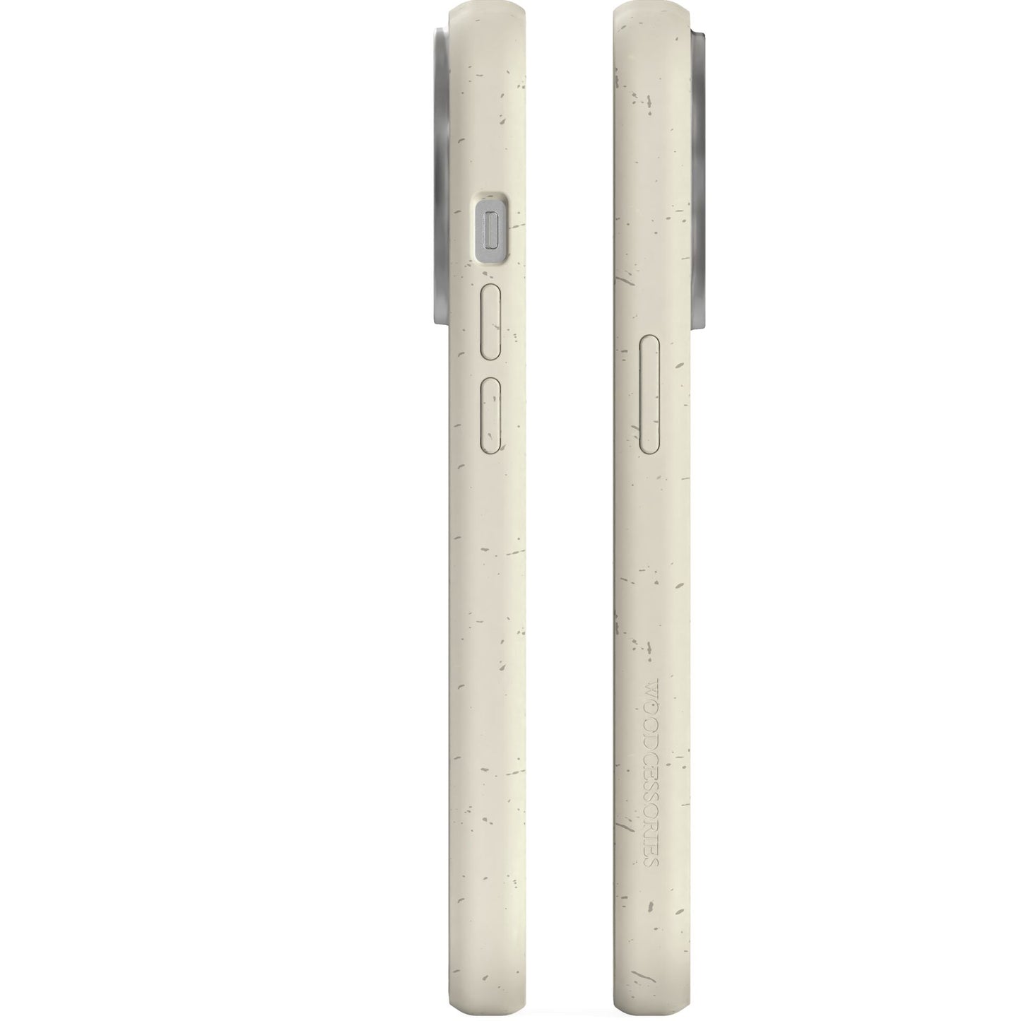 Woodcessories Clear Case MagSafe Offwhite iPhone 14 Pro