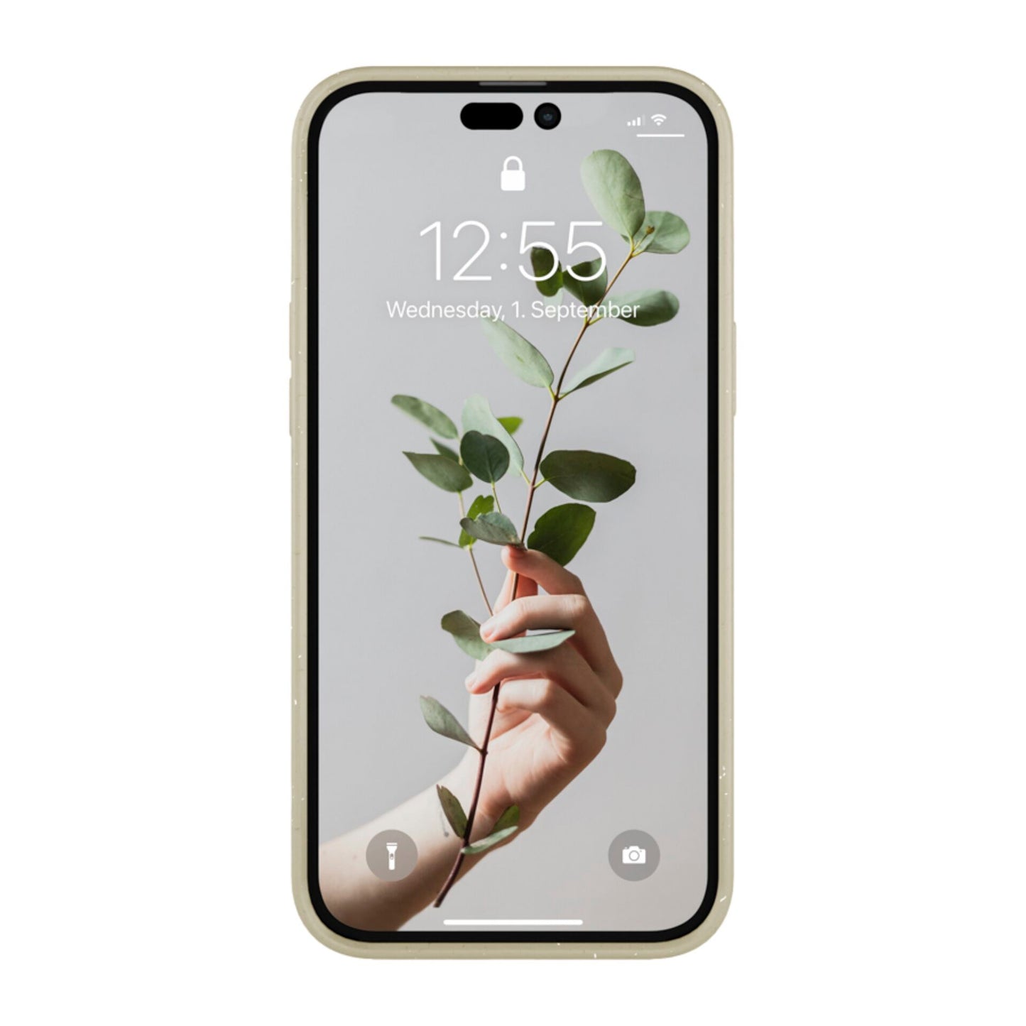 Woodcessories Clear Case MagSafe Offwhite iPhone 14 Pro