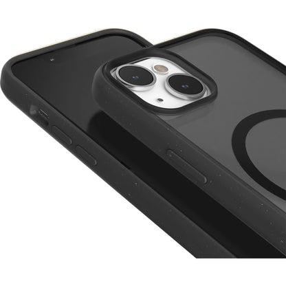 Woodcessories Clear Case MagSafe Matte Black iPhone 14 Plus