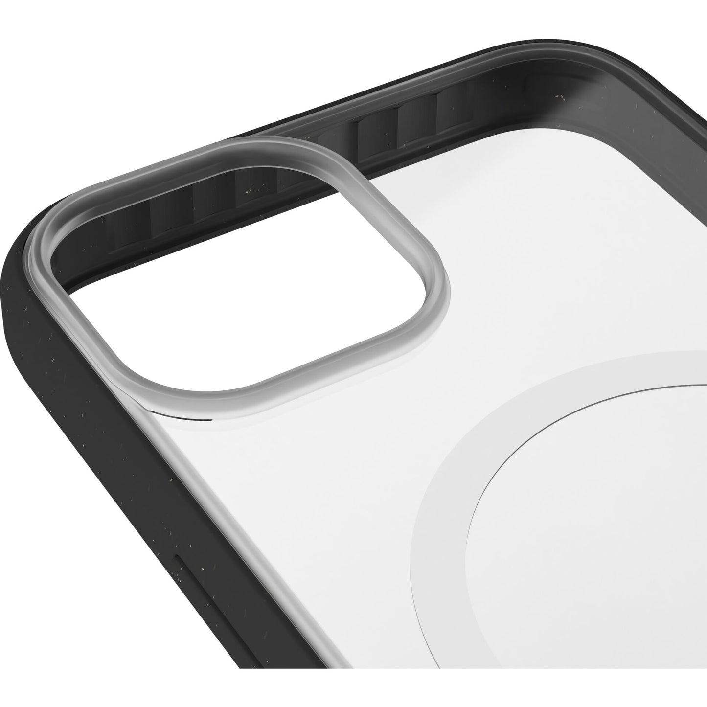 Woodcessories Clear Case MagSafe Black iPhone 14 Plus