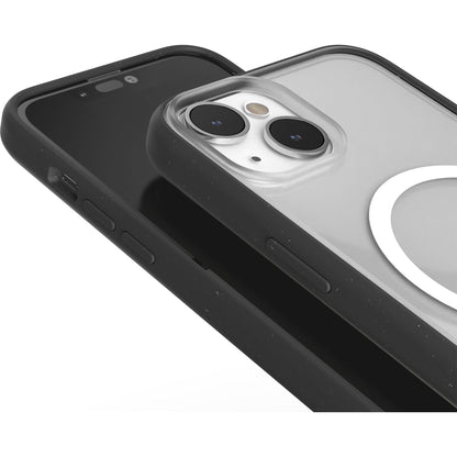 Woodcessories Clear Case MagSafe Black iPhone 14 Plus