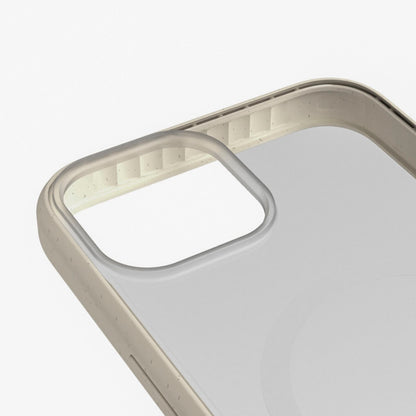 Woodcessories Clear Case MagSafe Offwhite iPhone 14 Plus