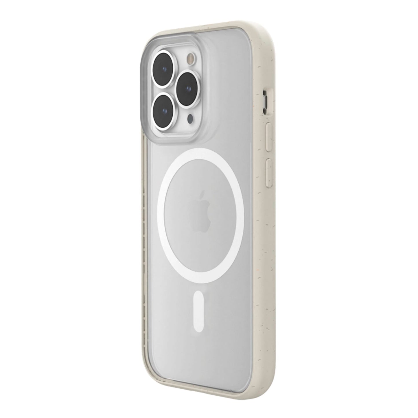 Woodcessories Clear Case MagSafe Offwhite iPhone 14 Pro Max