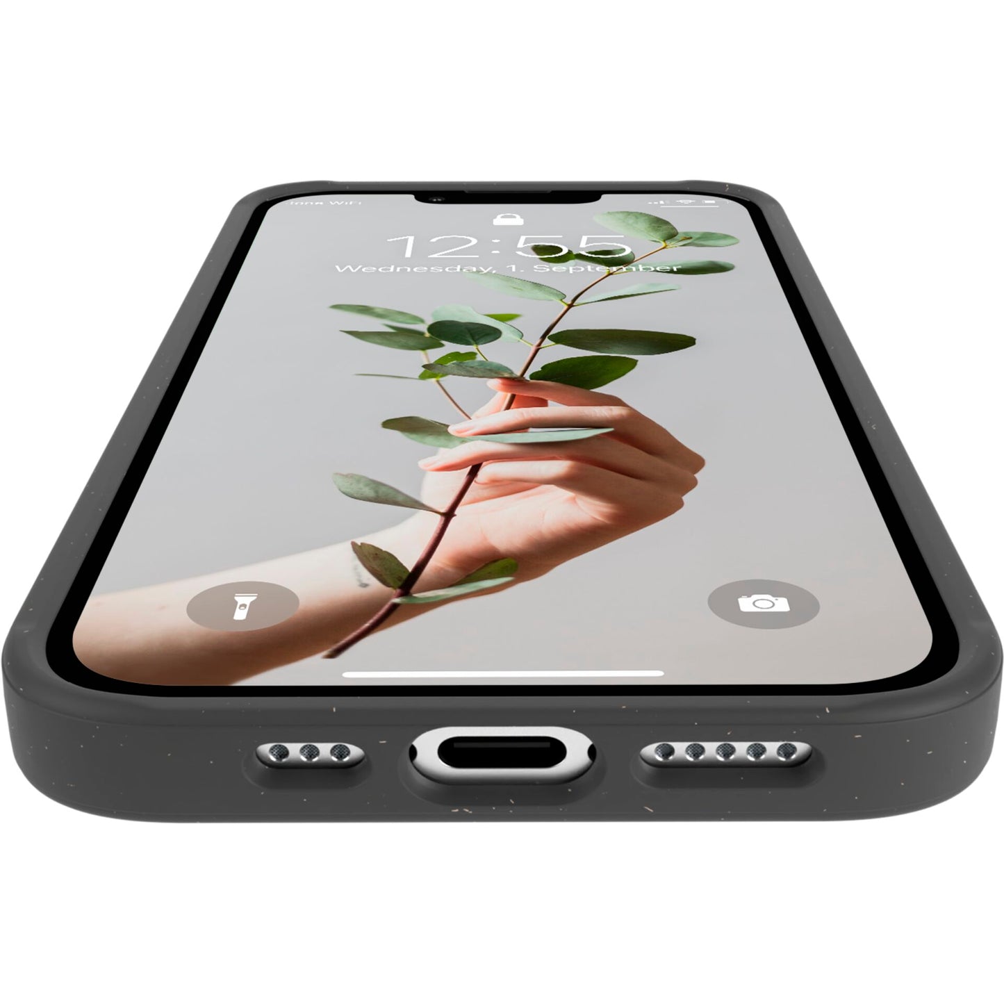 Woodcessories Bio Case MagSafe Black iPhone 14 Plus