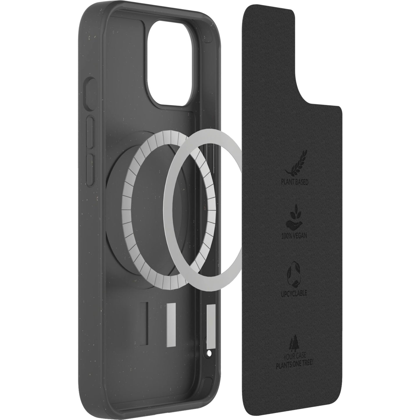 Woodcessories Bio Case MagSafe Black iPhone 14 Plus