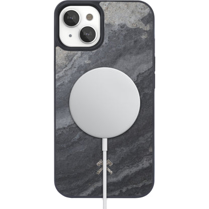 Woodcessories Bumper Case MagSafe Camo Gray iPhone 14 Plus