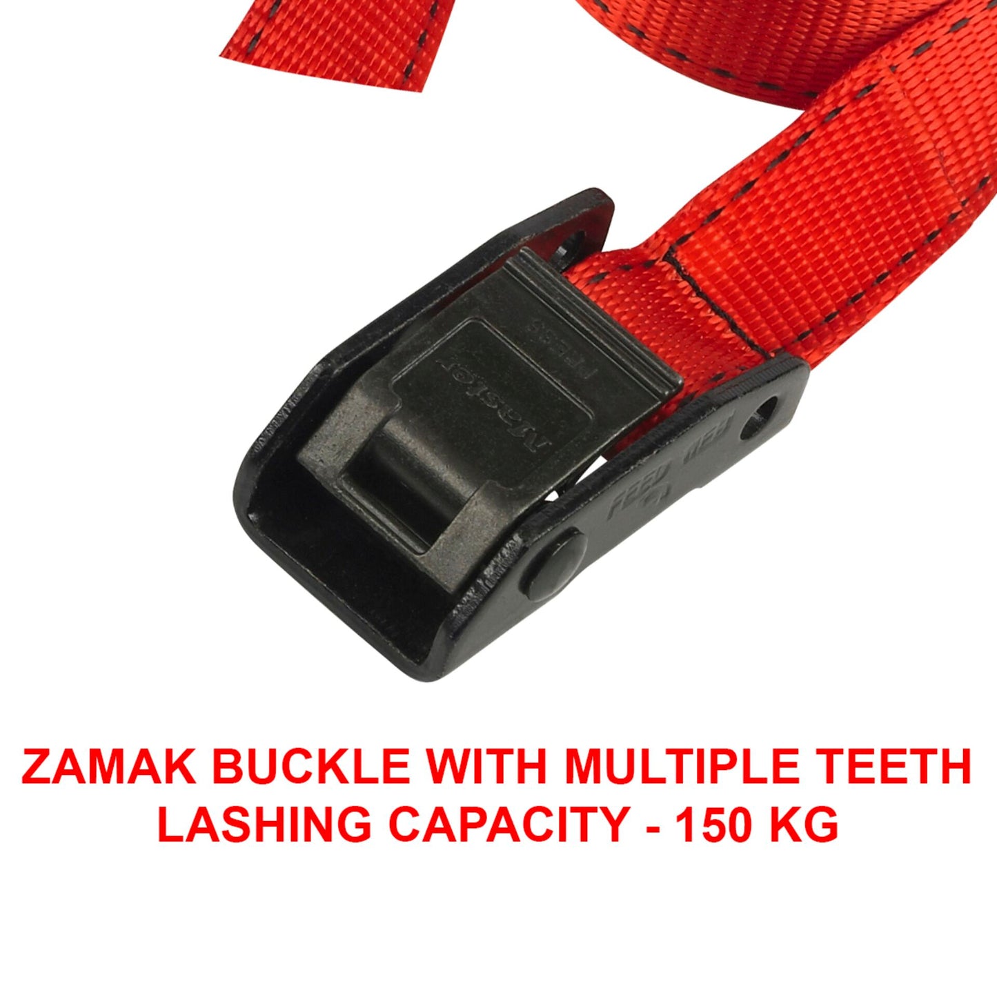 Master Lock Lashing Strap 2,50m with Zamac Buckle 3110EURDATCOL
