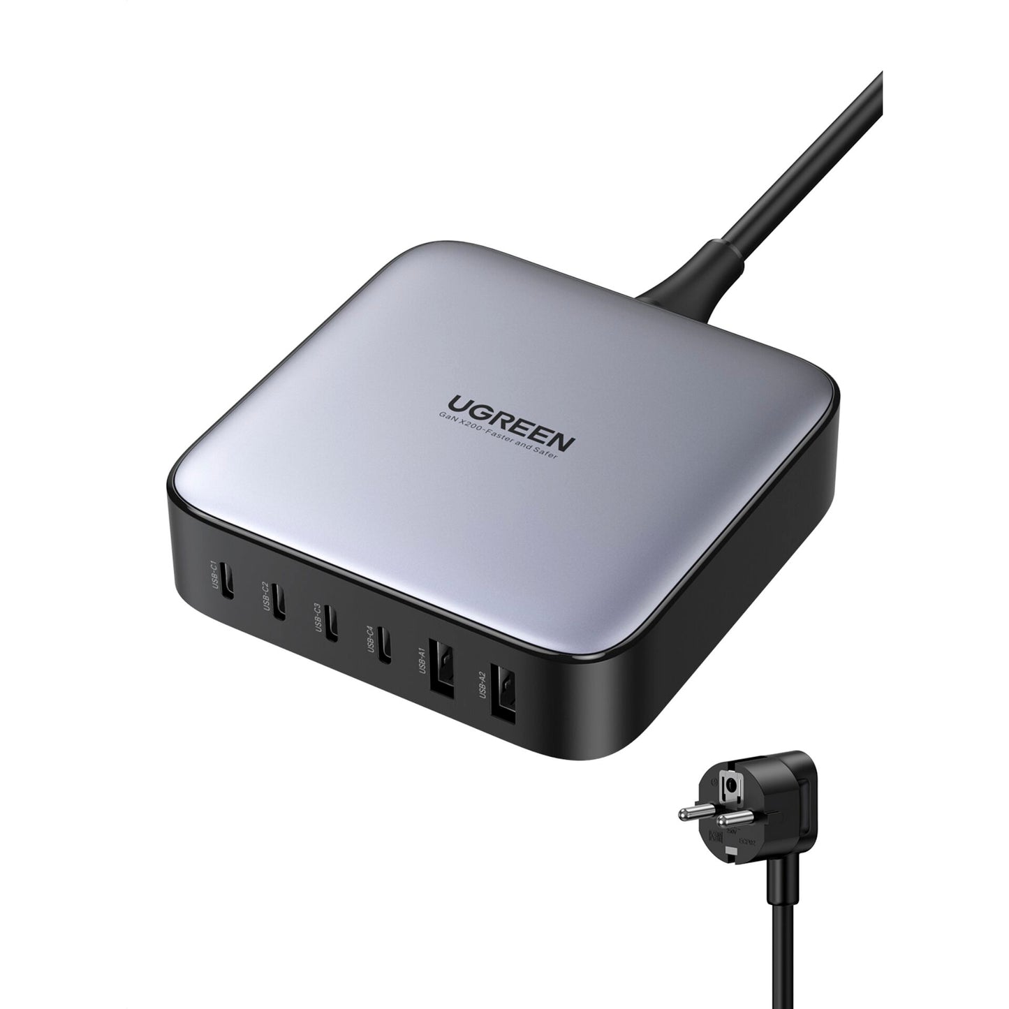 UGREEN 2USB-A+4USB-C 200W Desktop Fast Charger