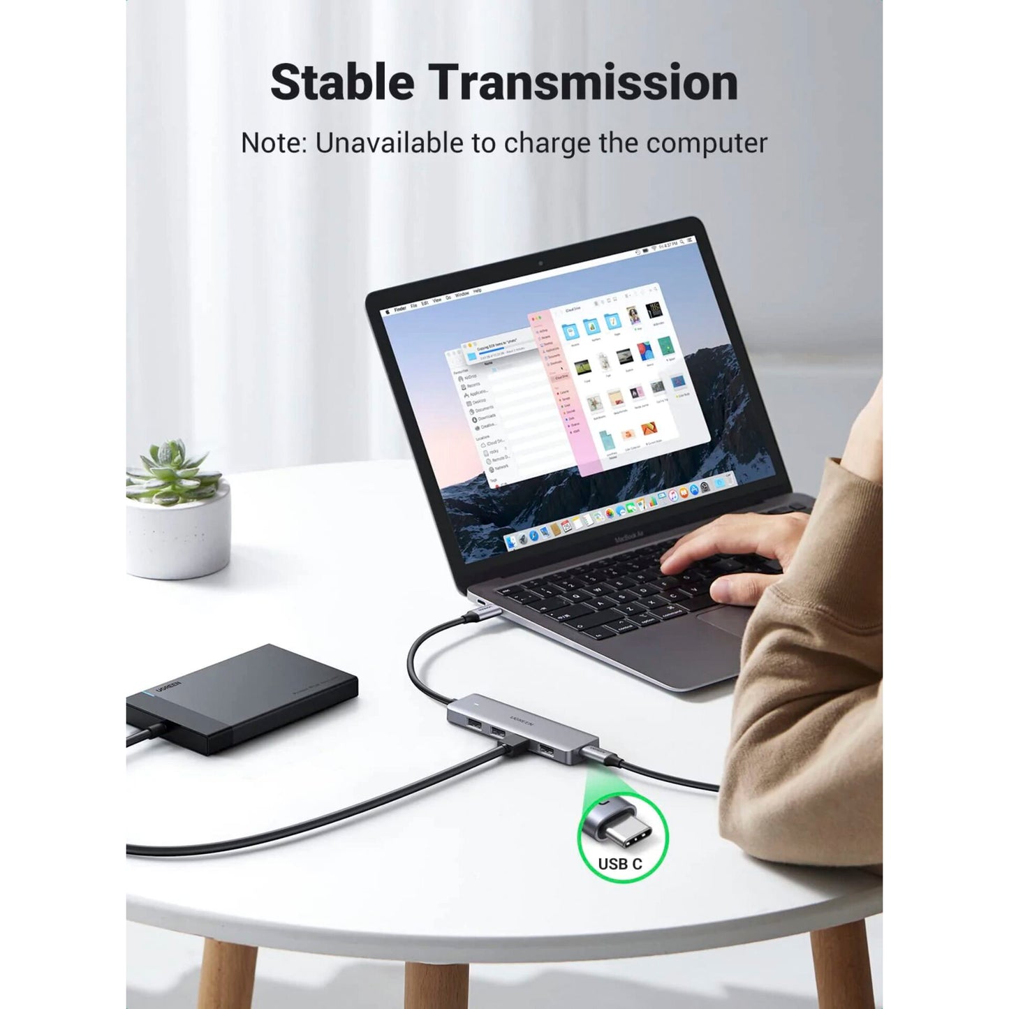 UGREEN USB-C 3.0 To 4 Ports HUB