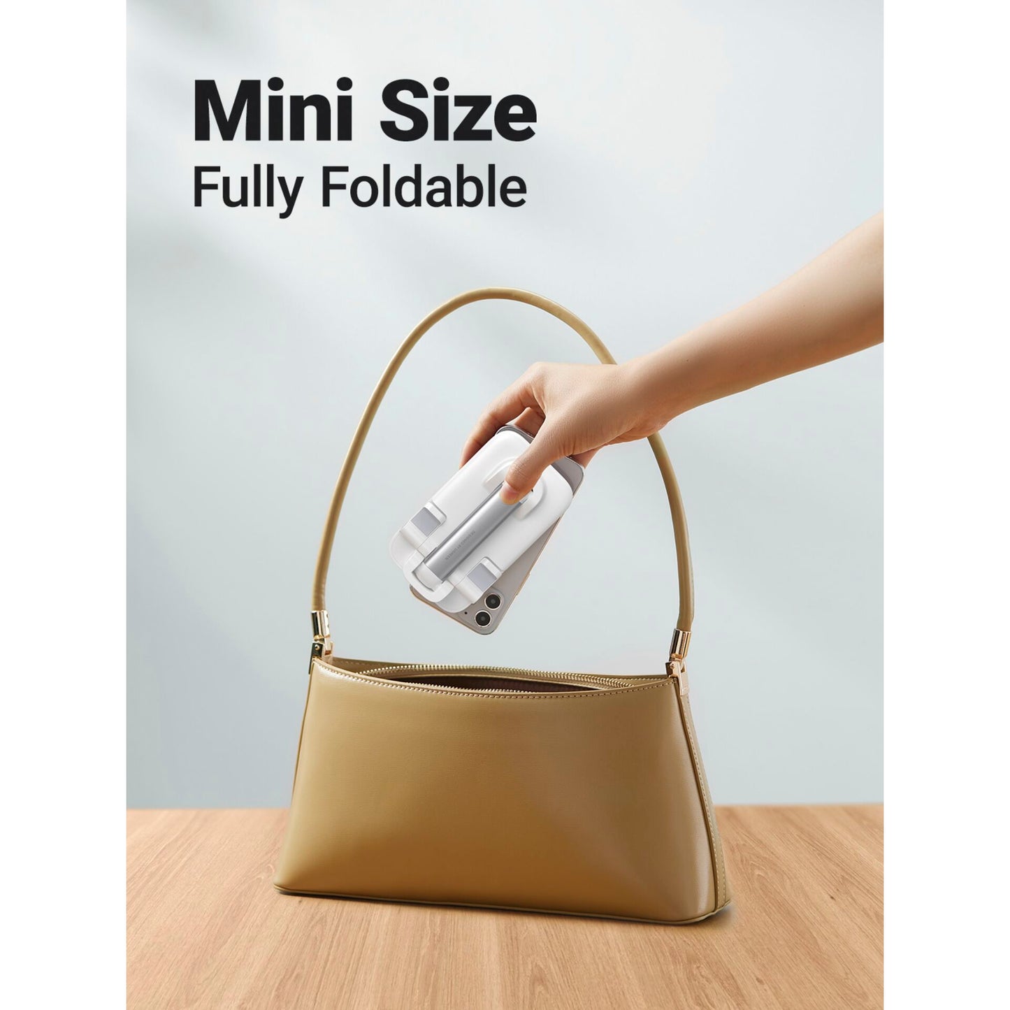 UGREEN Foldable Multi-Angle Phone Desktop Stand Silver
