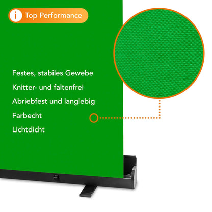 Walimex pro Roll-up Panel Background 210x220cm green