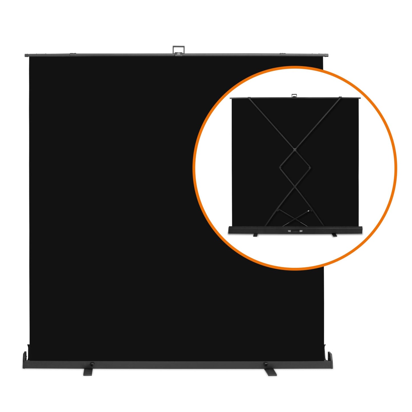 Walimex pro Roll-up Panel Background 210x220cm black