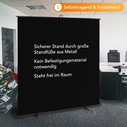 Walimex pro Roll-up Panel Background 210x220cm black