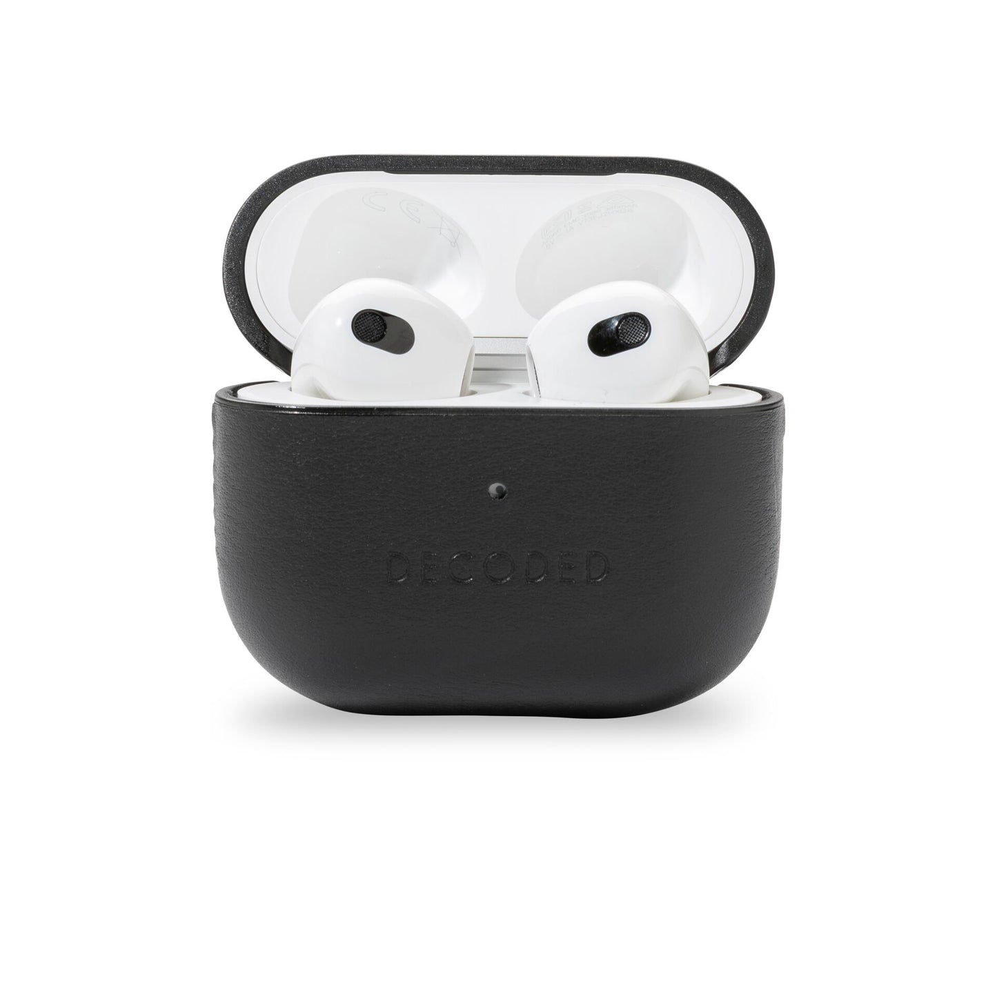 Decoded Leather Aircase Lite for Airpods Gen 3 Black