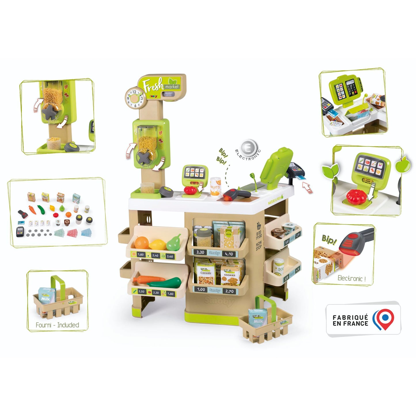Smoby Supermarkt Fresh Market Model 2022