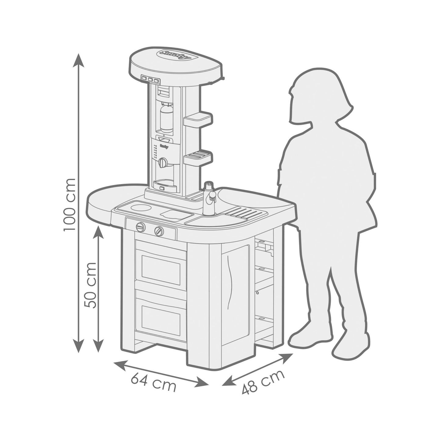 Smoby Tefal Studio Tech-Edition Kitchen
