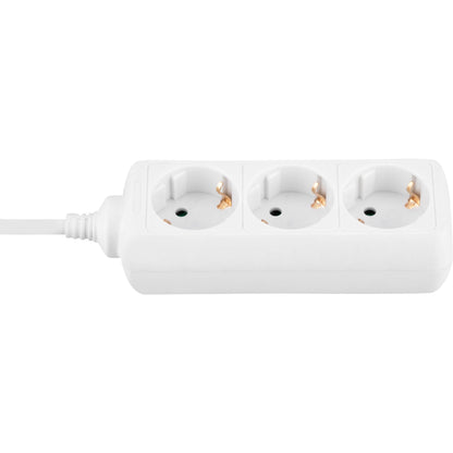 REV Outlet Strip 3-fold Standard 5m white