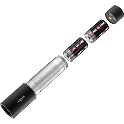 Ansmann LED Torch Daily Use 300B incl. 2xBaby C 1600-0430
