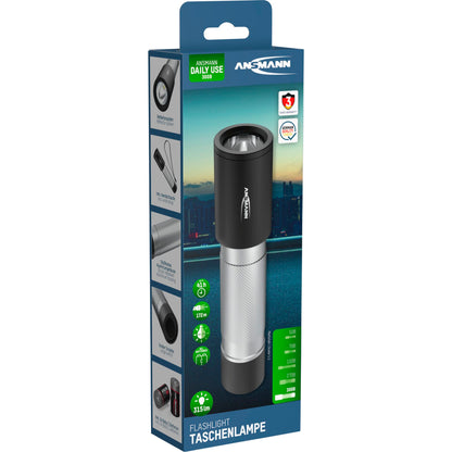 Ansmann LED Torch Daily Use 300B incl. 2xBaby C 1600-0430