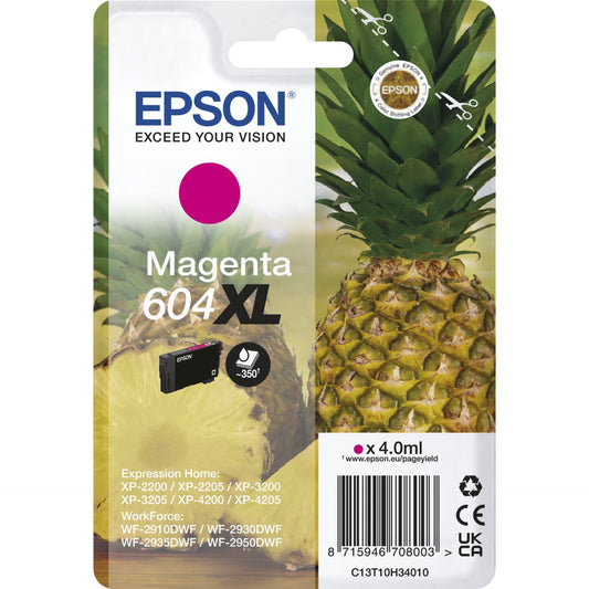 Epson ink cartridge magenta 604 XL                    T 10H3