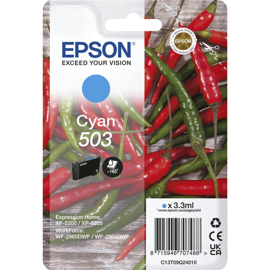 Epson ink cartridge cyan 503                       T 09Q2