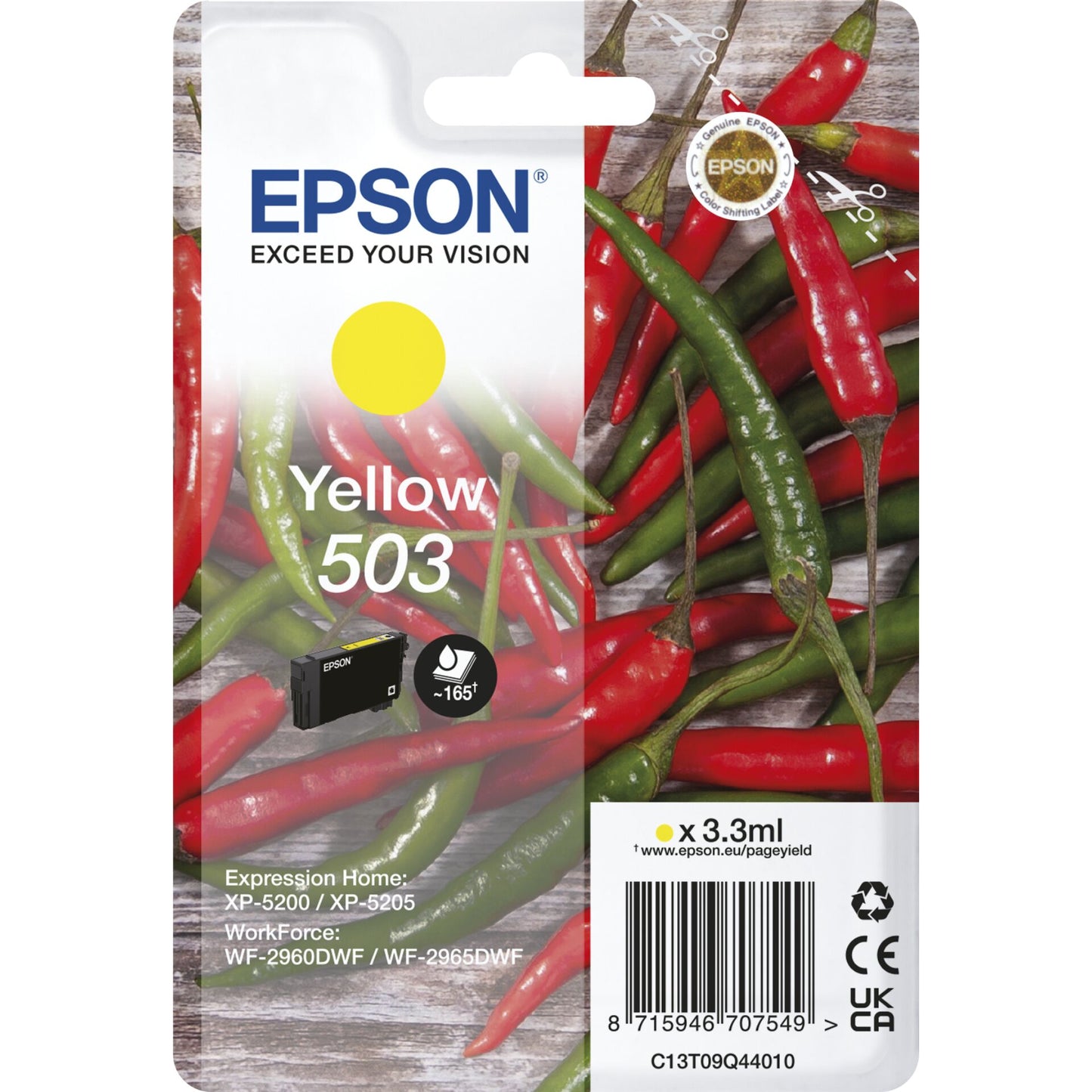 Epson ink cartridge yellow 503                       T 09Q4