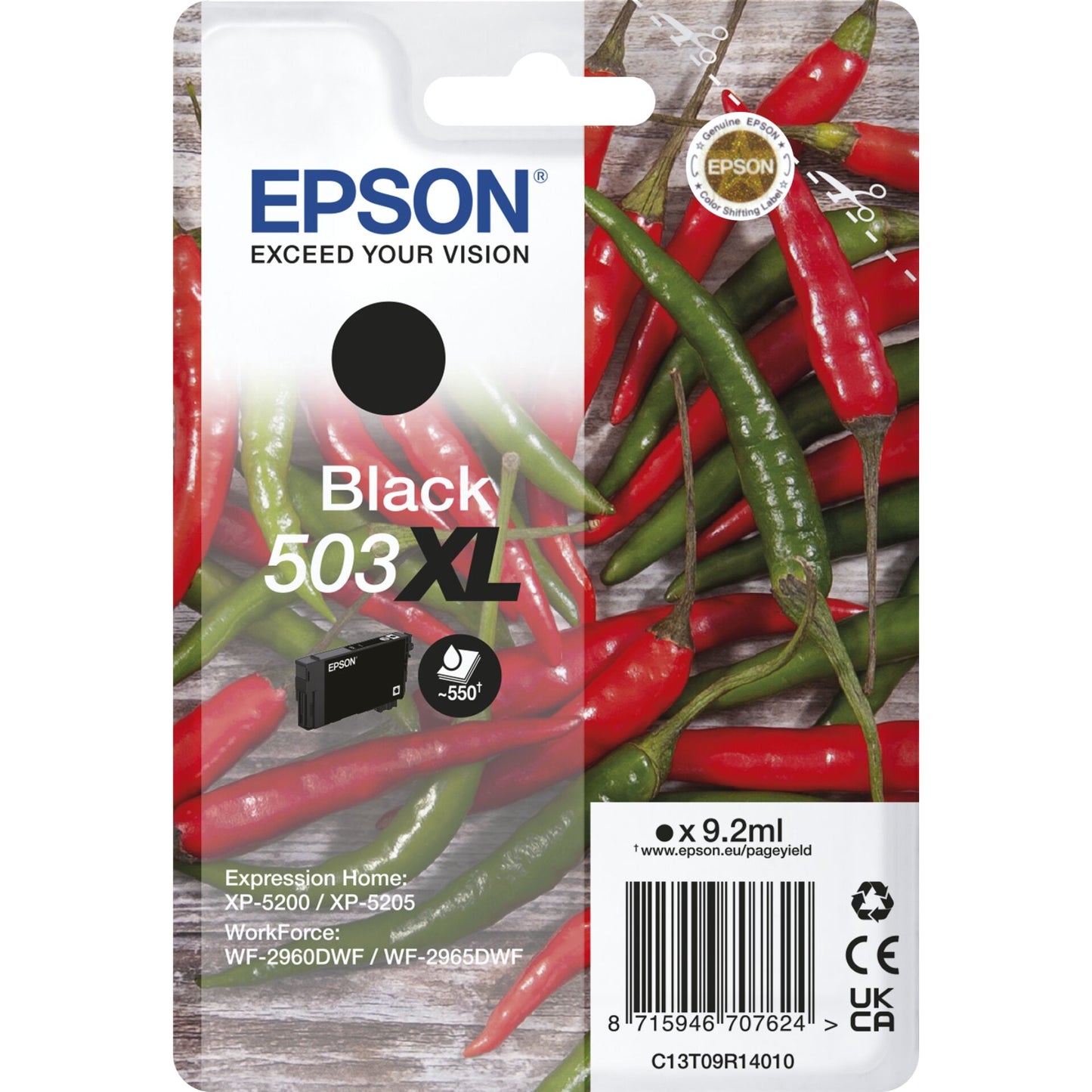 Epson ink cartridge black 503 XL                    T 09R1