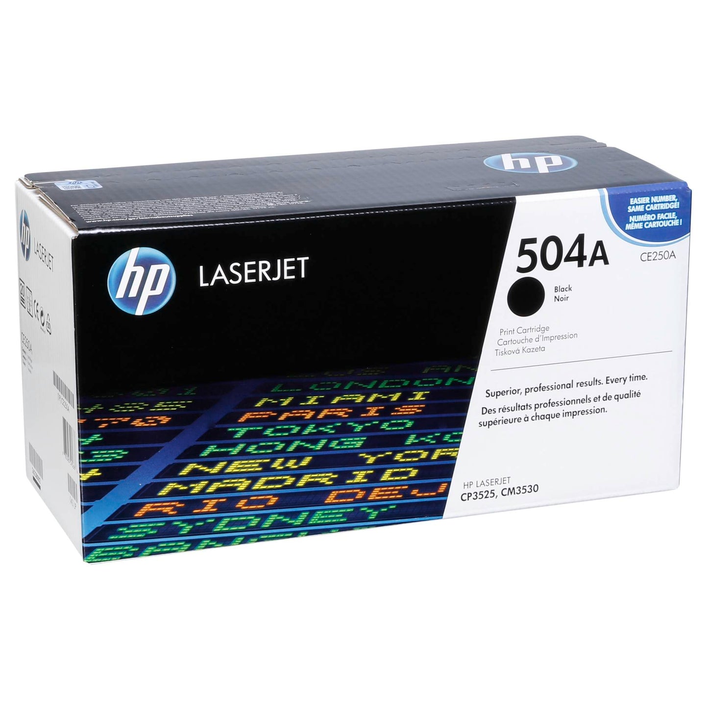 HP Toner CE 250 A black No. 504 A